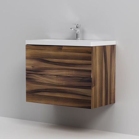 M90FHX0752HF Gem, База под раковину, подвесная, 75 см, 2 ящика, цвет: орех M90FHX0752HF Gem, База под раковину, подвесная, 75 см, 2 ящика, цвет: орех