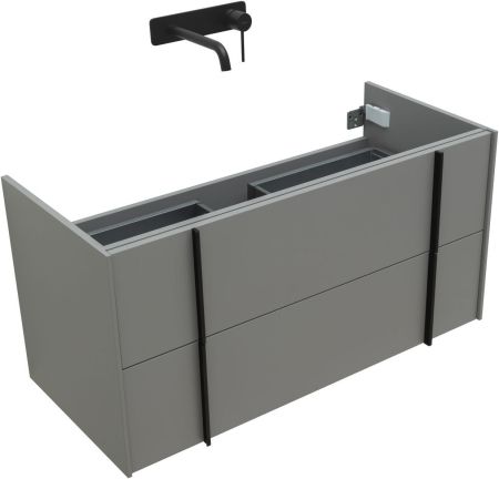 Тумба под раковину Allen Brau Reality 100 1.32007.PGM платина матовый, артикул 1.32007.PGM