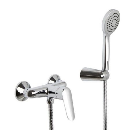 FIMA|Carlo Frattini Spot Смеситель для душа внешнего монтажа, с душевым комплектом, цвет хром, артикул F3005CR