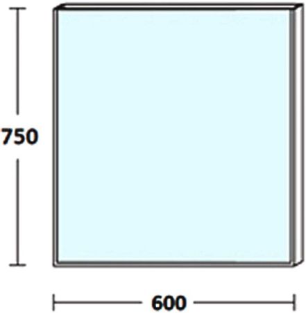 Зеркало De Aqua Сильвер 60 черный, артикул 00261670
