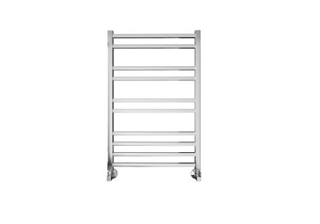 Полотенцесушитель водяной Aquatek (Акватек) Альтаир П10 500х800 мм, подключение нижнее/диагональное, сверхпрочная пищевая нержавеющая сталь AISI 304L, гарантия 10 лет, артикул AQ KK1080CH