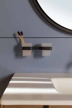 Стакан Allen Brau Infinity 6.21003-31 белый/черный матовый, артикул 6.21003-31