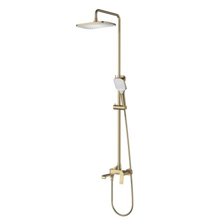 Душевая система Splenka S31.24.03, сатин золотой