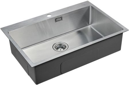 Кухонная мойка Paulmark Saar 75 PM807551-BS Брашированная сталь, артикул PM807551-BS
