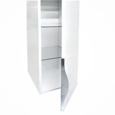 Полупенал Sjel, 30 R, белый лак