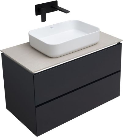 Тумба под раковину Allen Brau Infinity 85 1.21001.AM антрацит матовый, артикул 1.21001.AM