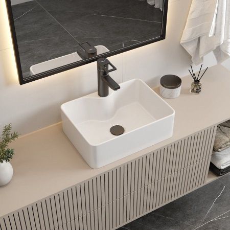 Раковина чаша Maretti UM13NS41-844, белая, артикул UM13NS41-844