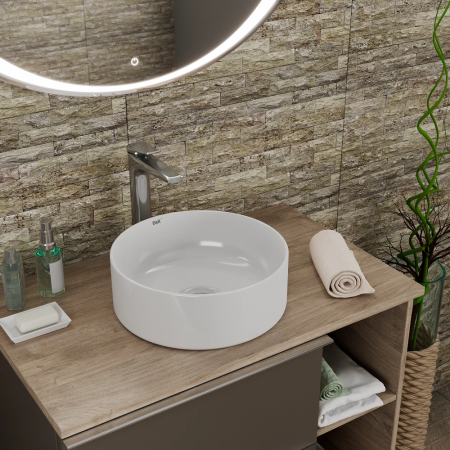 Раковина накладная DK Matrix, 355*355*120мм, белый (DT1391516), артикул DT1391516