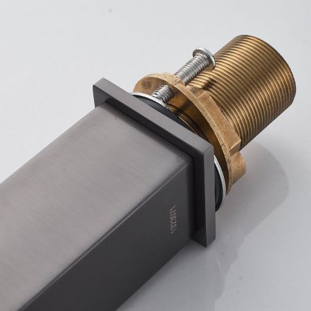 Смеситель для раковины Shevanik S7011T, оружейная сталь, артикул S7011T