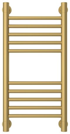 Полотенцесушитель водяной "Богема+" прямая 600х300 (Матовое ЗОЛОТО)