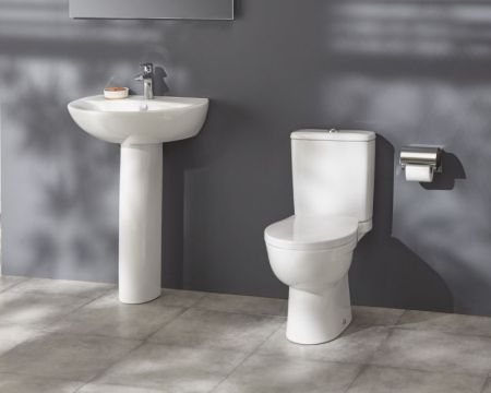 Унитаз напольный JACOB DELAFON PATIO UJV102-00 Rim гор. вып. 64,5*35,6 (белый), шт, артикул UJV102-00