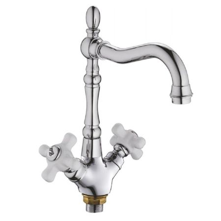 Смеситель для кухни Cron CN4318, хром