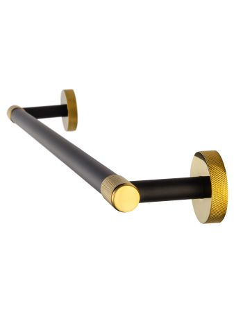 Полотенцедержатель WONZON & WOGHAND MAJESTIC, Черный/Золото (WW-9212), артикул WW-9212