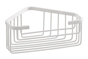 Gedy, решётка угловая 1-уровневая (20х15,1хh8), цвет белый