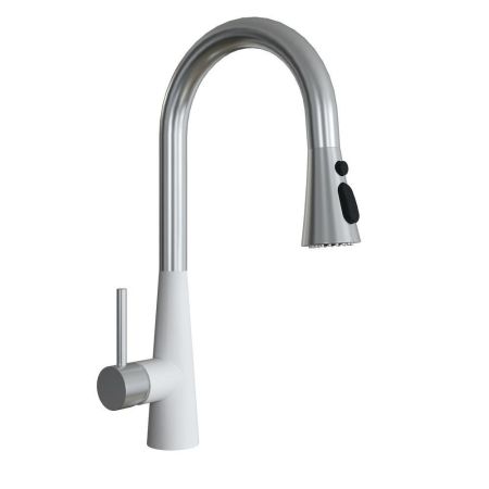 Смеситель для кухни с выдвижным изливом Florentina ВИТА 313.29Н.1223.201, жасмин, артикул 313.29Н.1223.201