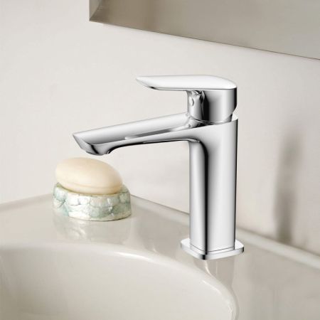 Смеситель для раковины WesnaArt ASTRA AST19-210, хром, артикул AST19-210