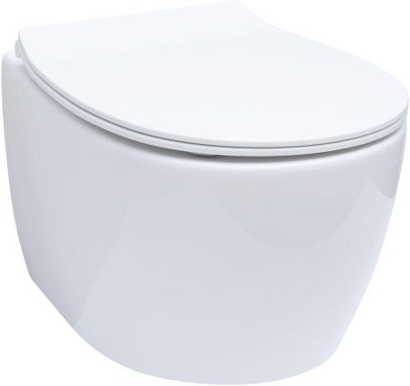 Чаша подвесного унитаза Allen Brau Fantasy 4.11004.20 белый глянец, артикул 4.11004.20