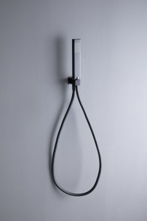 Душевой гарнитур Allen Brau Infinity 5.21021-31 черный матовый, артикул 5.21021-31