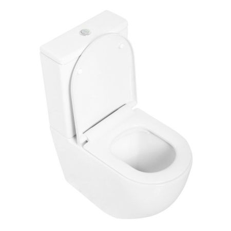 Унитаз-компакт безободковый CEZARES STYLUS, артикул CZR-2316-SC