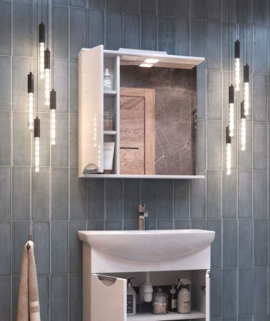 Зеркало со шкафом VIGO Callao z.CAL.70.L.El, 70 см, артикул z.CAL.70.L.El