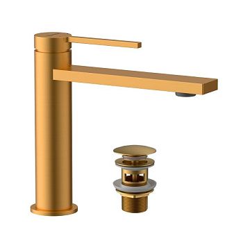 Смеситель Lemark Valday для раковины (LMF-8112B-BRG)