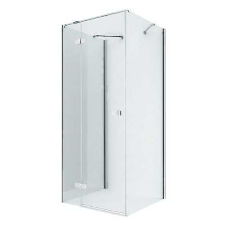 Душевое ограждение NEW TRENDY REFLEXA L 80x120x200 EXK-1409 (хром)