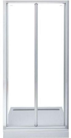 Душевая дверь Aquanet Alfa NAA6422 80, прозрачное стекло