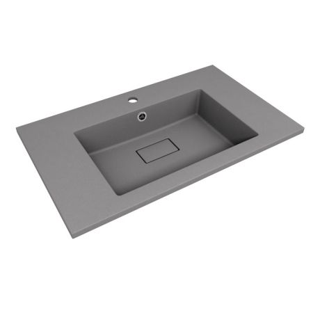 Раковина Florentina Персона 80 см 10.240.00800.307, серый шёлк, артикул 10.240.00800.307