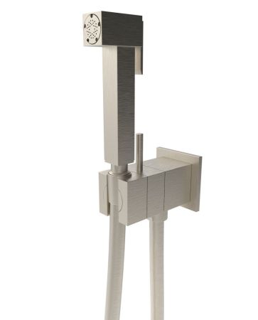 Гигиенический душ со смесителем Graffio Namir KSPAQ101-09NS, брошированный никель, артикул KSPAQ101-09NS