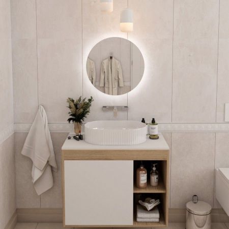 Раковина чаша Maretti RE13PD50-844, белая, артикул RE13PD50-844