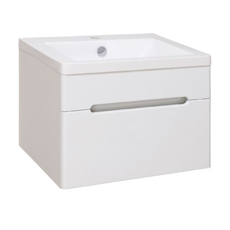 Тумба Runo Парма 60 подвесная 1 ящик под умывальник УТ000001837 (Omega 60) (00000001138), артикул 00000001138