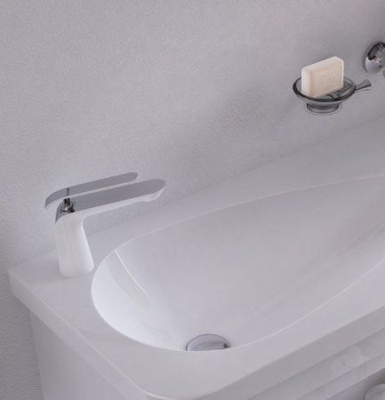 Раковина Creavit Trump 100 TP101-00CB00E-0000 Белая, артикул TP101-00CB00E-0000