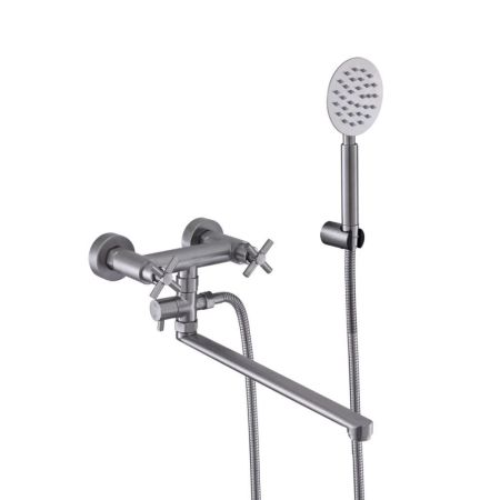 Смеситель для ванны FASHUN A52228, сатин