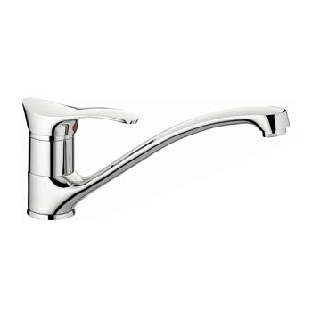 Смеситель для кухни Haiba HB4201, хром