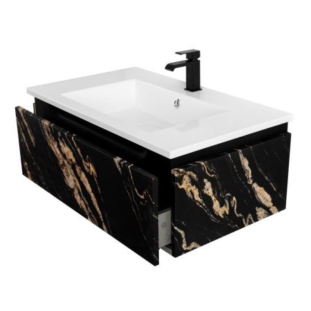 Cтолешница из керамогранита 816x490 SLD-80/48-MNO, Marmo Nero Opaco, артикул SLD-80/48-MNO