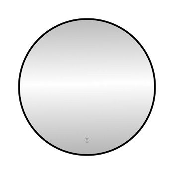 Зеркало с подсветкой LED Fixsen FX-1080B круглое 80х80 см, черное