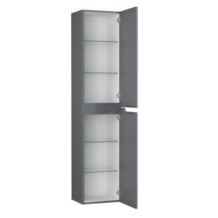 Пенал Hella, 35, серый лак, правый, артикул OW24.04.01