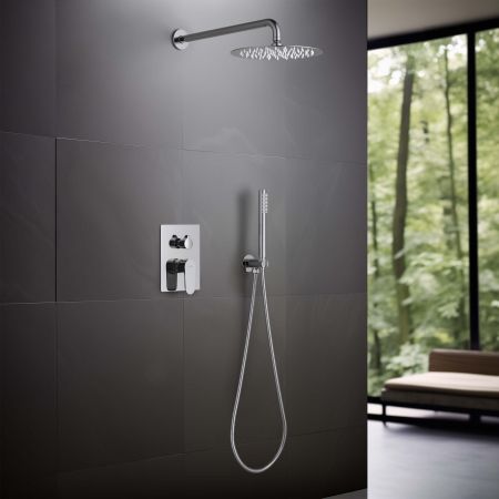 Set 3 в 1 душевой комплект AQUATEK AQ1272CR ОБЕРОН, артикул AQ1272CR