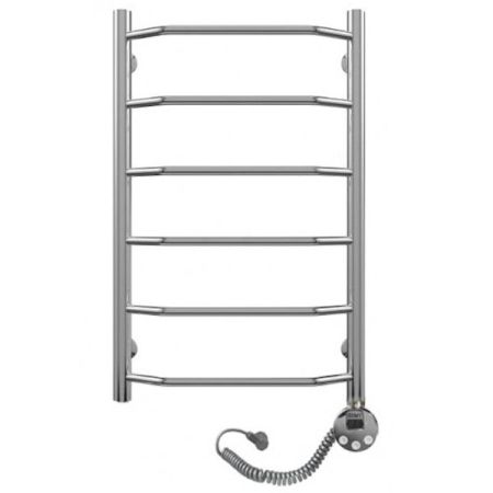 Электрический полотенцесушитель Domoterm Лаура П6 600*800 E L Хром, артикул ЛаураП6600*800EL