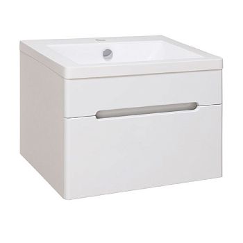 Тумба Runo Парма 60 подвесная 1 ящик под умывальник УТ000001837 (Omega 60) (00000001138)