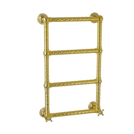 CLEOPATRA Полотенцесушитель водяной h710/790х410/490 мм, золото, артикул ML.CLE-HY.800.DO