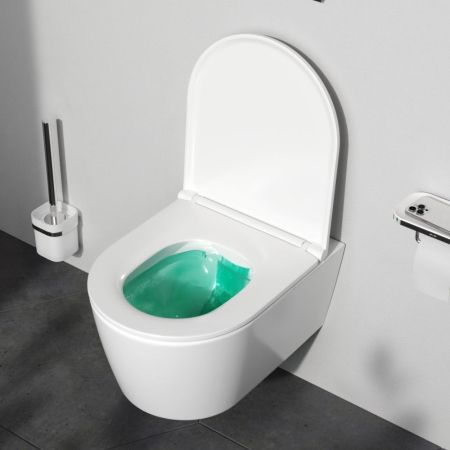 C8F1700SC Func подвесной унитаз 49 см FlashClean с сиденьем микролифт, артикул C8F1700SC