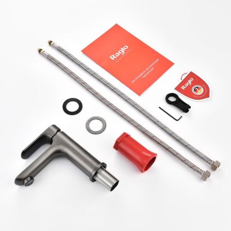 Смеситель для раковины Raglo R03.10.09, графит