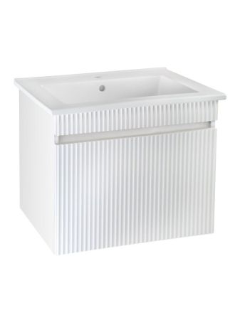 Тумба Runo Модена 75 белая под умывальник 00-00001022 (Оскар 75) (00-00002200), артикул 00-00002200
