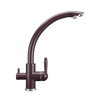 Смеситель для кухни Ulgran U-017-345, шоколад