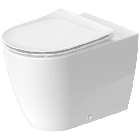 Duravit Soleil by Starck Унитаз напольный  370х600мм, безободковый, слив универсальный,  Weiß Hochglanz, HyG, цвет белый, артикул 2010090000