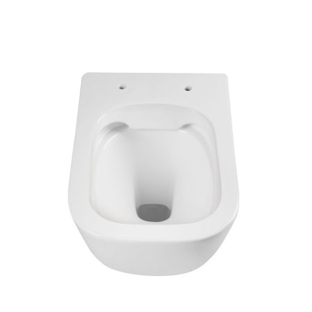 подвесные унитазы Vincea Унитаз подвесной Idea VT1-33 безободковый, цвет белый, ультратонкое soft-close сиденье,, артикул VT1-33
