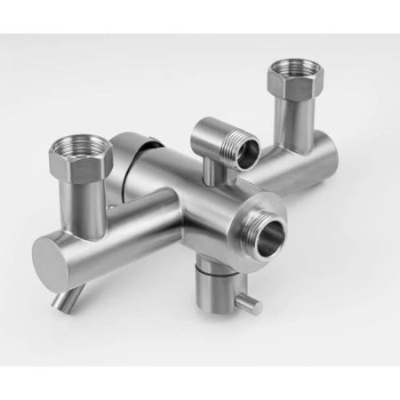 Смеситель для ванны Knotlor SS-03, сатин, артикул SS-03