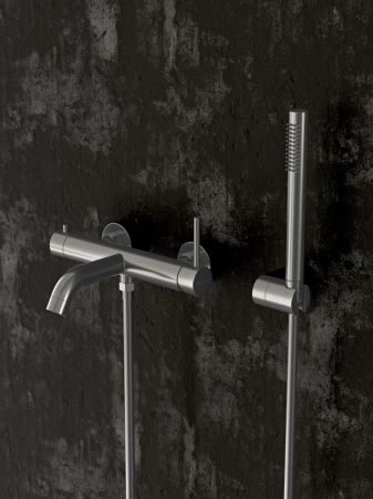 Смеситель для ванны Knotlor SS-23, сатин, артикул SS-23