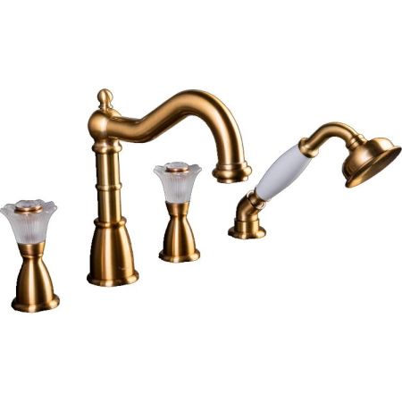 Смеситель воезной на 3 отв., Camelia бронза_Комплект